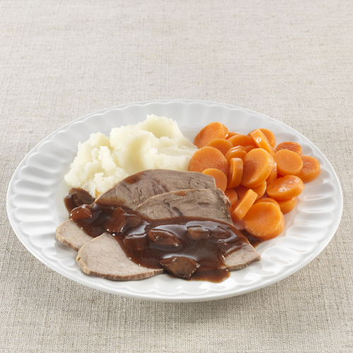 Image of Roast Beef with Mushroom Wine Sauce