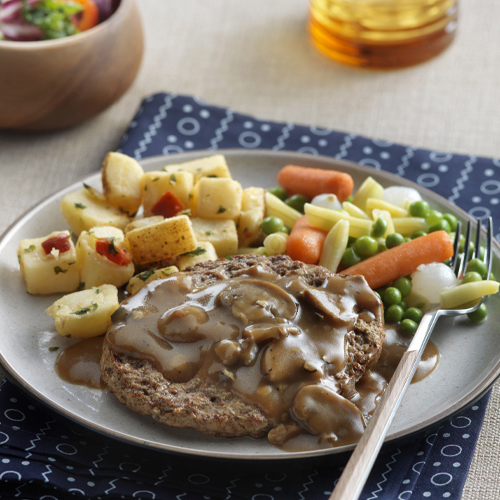 Image of Salisbury Steakette with Mushroom Gravy