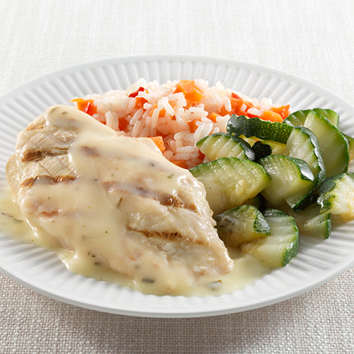 Image of Chicken Breast with Lemon and Herb Sauce