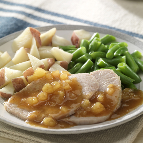 Image of Pork Loin with Apple Sauce