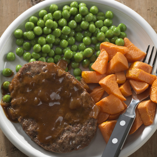 Image of Salisbury Steakette with Barbecue Sauce